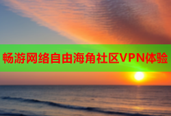 畅游网络自由海角社区VPN体验