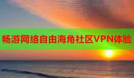 畅游网络自由海角社区VPN体验